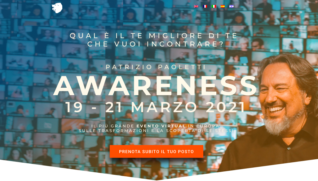 Patrizio Paoletti: Awareness 2021 | 19-21 Marzo